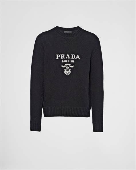 prada milano sweater|prada crew neck sweater.